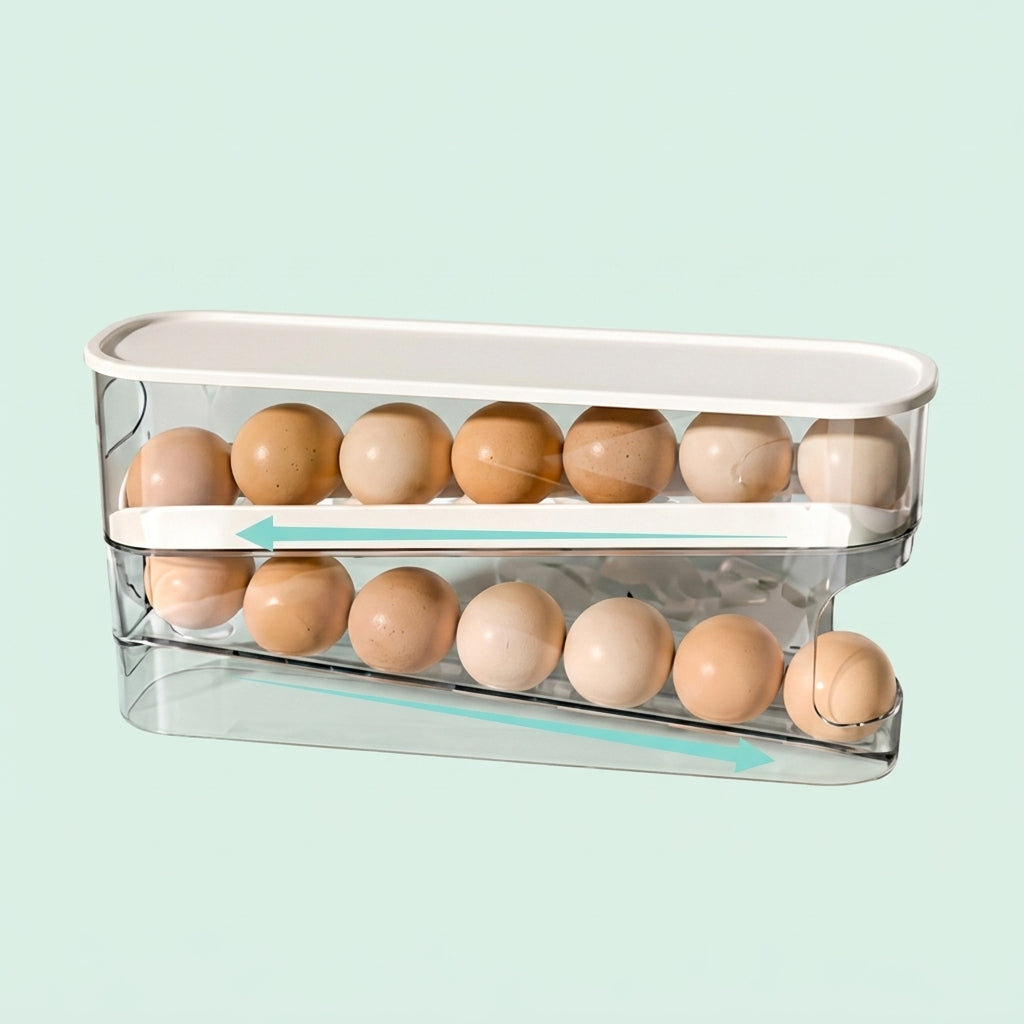 Refrigerator Eggs Dispenser Egg Organizer Holder